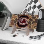 Fade-Resistant Hunter Camo Front License Plate