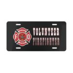 Show Firefighter Pride on a Hunter Camo Front Plate