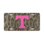 Rugged Hunter Camo Front License Plate for Trucks