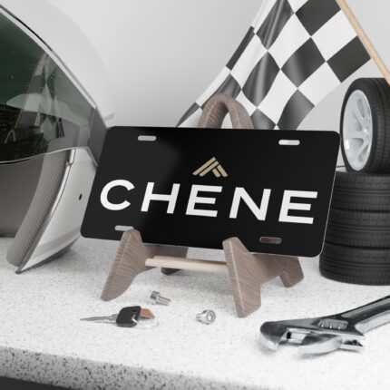 Custom Camo Vanity Plate With Chene
