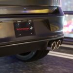 Custom Vanity Plate Tag With Winchester On Black