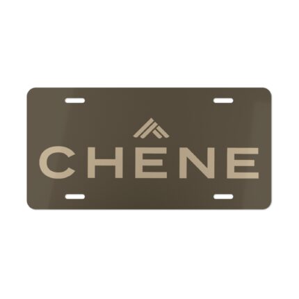 Custom Camo Vanity Plate With Chene