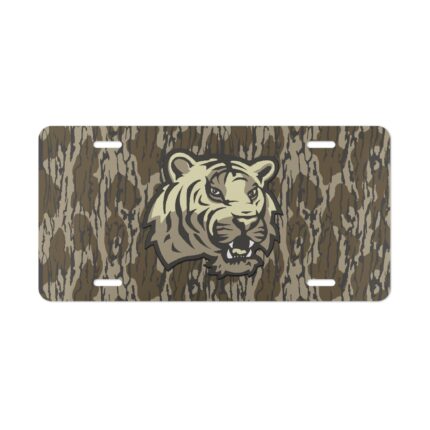 Custom Vanity Plate Tag With LSU V7