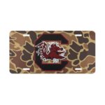 Fade-Resistant Hunter Camo Front License Plate