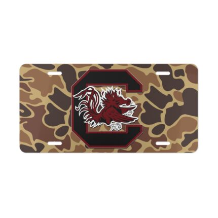Vanity Front License Plate | Custom Designed Tag | Outdoor Enthusiast Truck Accessories | Camo Vanity Plates
