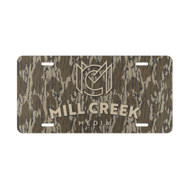 Rugged Hunter Camo Front Plate for Truck Style