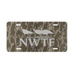 Show Turkey Hunting Pride – NWTF Hunter Camo Plate