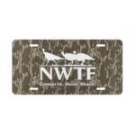 Personalized NWTF Bottomlands Hunter Camo Vanity Plate