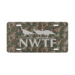 Custom NWTF Camo Vanity Plate for Hunter Truck Style