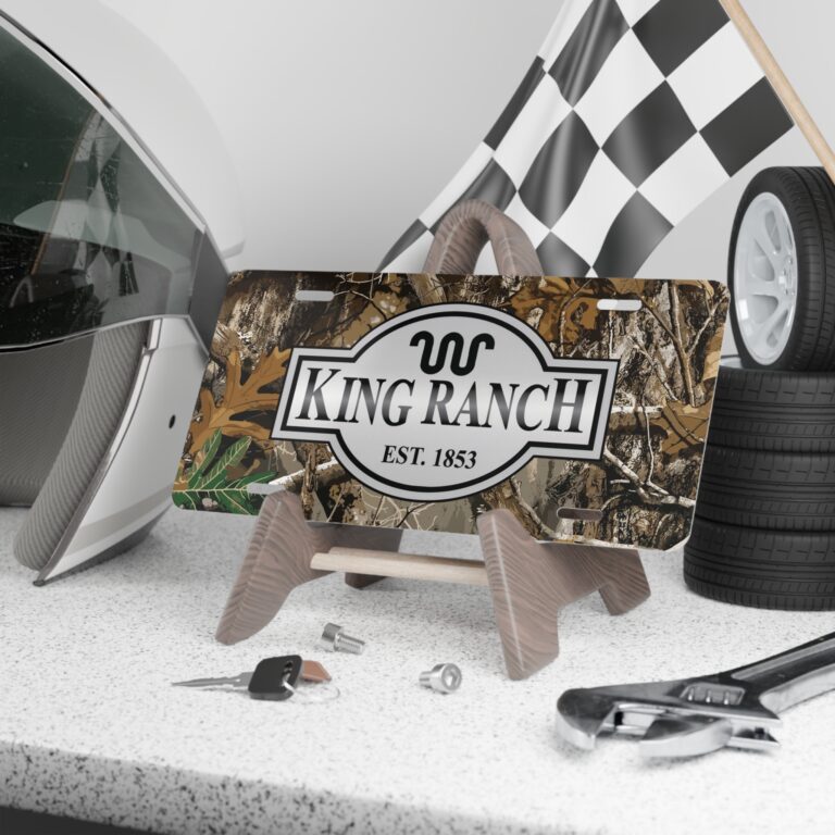 Finish Your Front End – King Ranch Hunter Camo Plate
