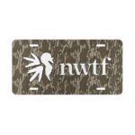 Show Hunting Pride with NWTF Hunter Camo Vanity Plate