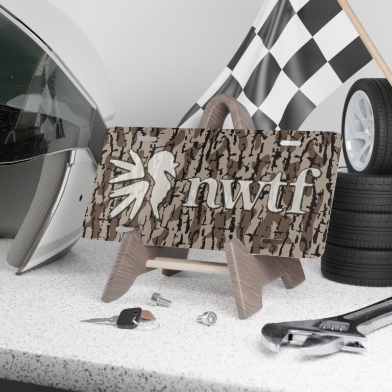 Upgrade Your Front End: NWTF OG Bottom Land Vanity Plate