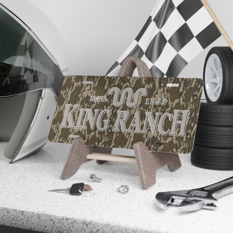 Hunter Camo Front Vanity Plate for a Finished Truck Look
