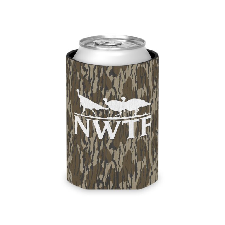 NWTF Camo Can Cooler