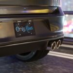 Vanity Plate – ‘Only Rams’ Athletic License Plate for Fans