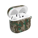 Scuff Protection Air Pods Case Cover, Greenleaf Camo