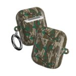 Scuff Protection Air Pods Case Cover, Greenleaf Camo