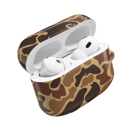 Drake Old School Camo Air Pods Case Cover, Easy to Spot