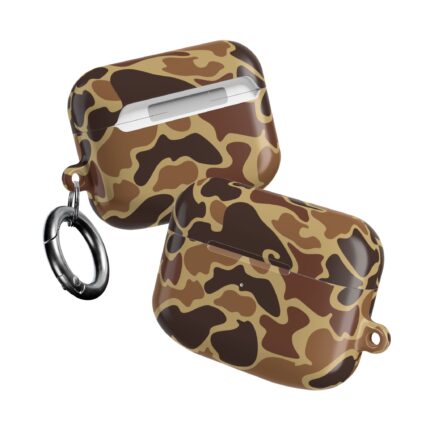 Drake Old School Camo Air Pods Case Cover, Easy to Spot
