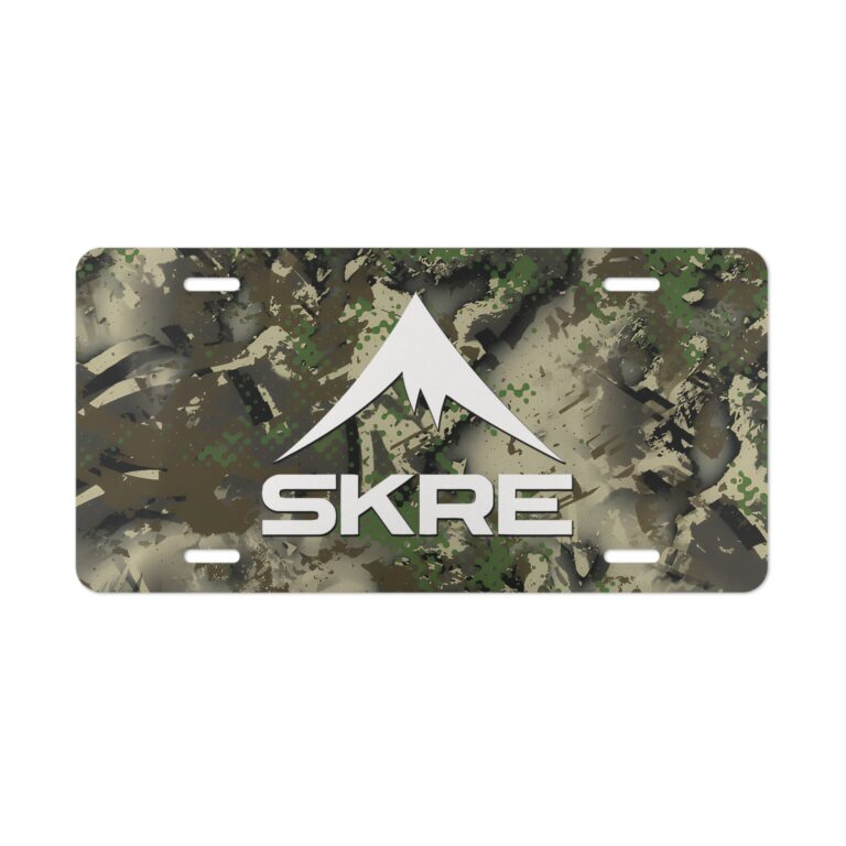 Skre Summit Hunting Front License Plate Vanity Tag